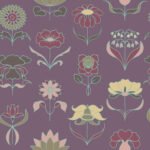 Pre-Order Art Nouveau Flowers Heather