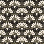 Pre-Order Art Deco Black and Gold
