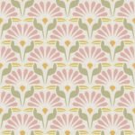 Pre-Order Art Deco Sage and Pink