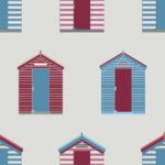Pre-Order Beach Huts Red