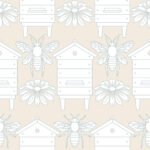 Pre-Order Bees And Hives Ecru