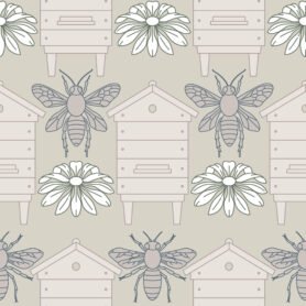 Pre-Order Bees And Hives Fawn
