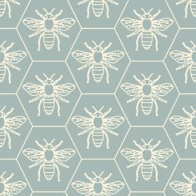 Pre-Order Bees Knees Quilt Grey