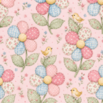 Pre-Order Birds and Patchwork Flowers