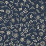 Pre-Order Block Floral Prussian Fawn