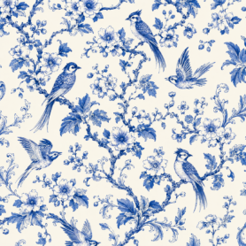 Pre-Order Blue Birds In Vintage