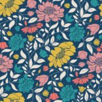 Pre-Order Bold Blooms Indigo