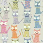 Pre-Order Cheeky Cats Beige
