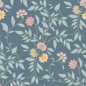 Pre-Order Chintz Floral Grey Pastels