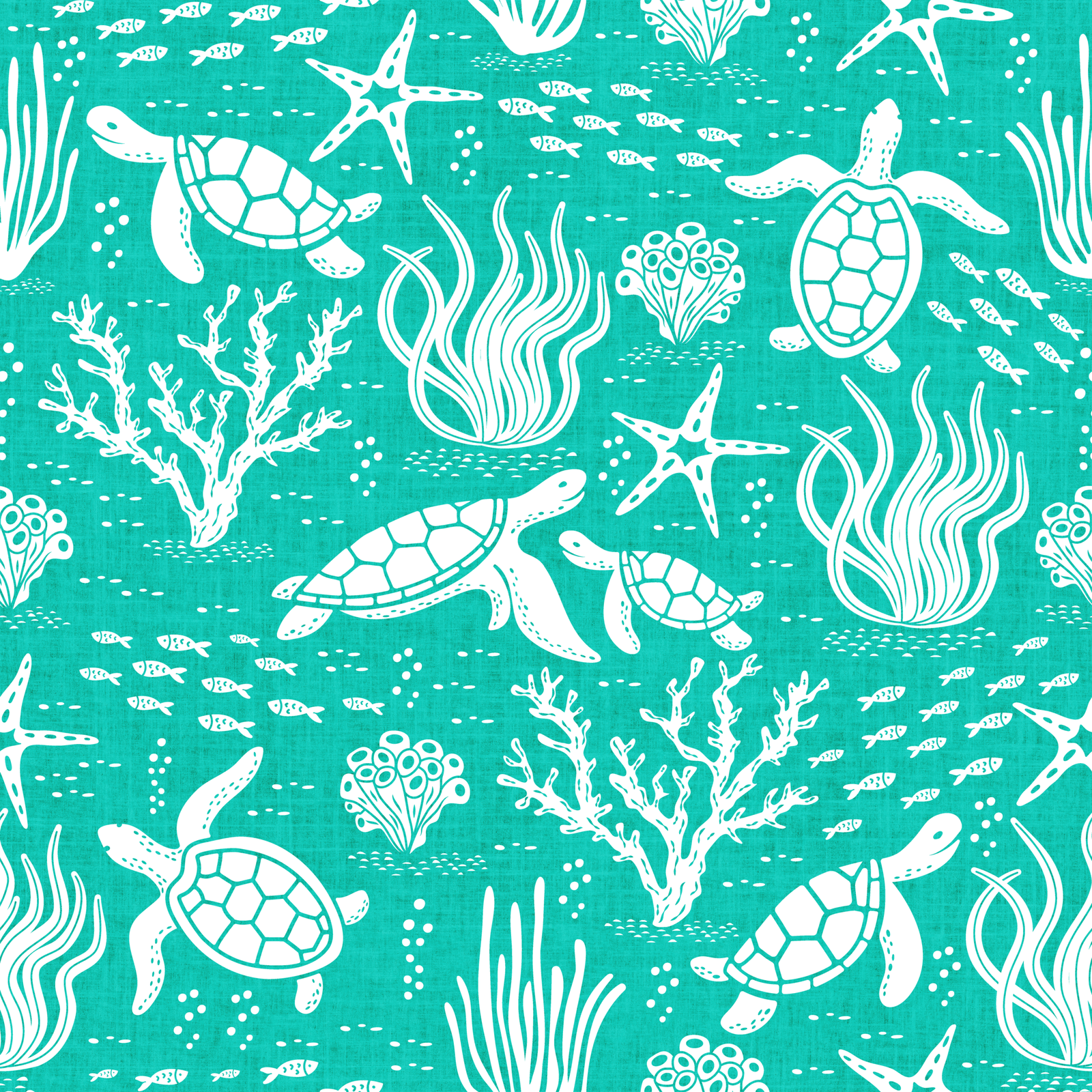 Coastal-Ocean-Life-with-Sea-Turtles-and-Fish-in-Bright-Seafoam-Green.png