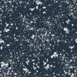 Pre-Order Cream Sea Foam Texture On Indigo