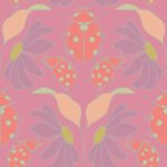 Pre-Order Daisy And Ladybird Coral
