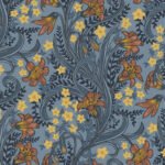 Pre-Order Arts and Crafts Tiger Lily And Wildflower Historic Botanical Block Print