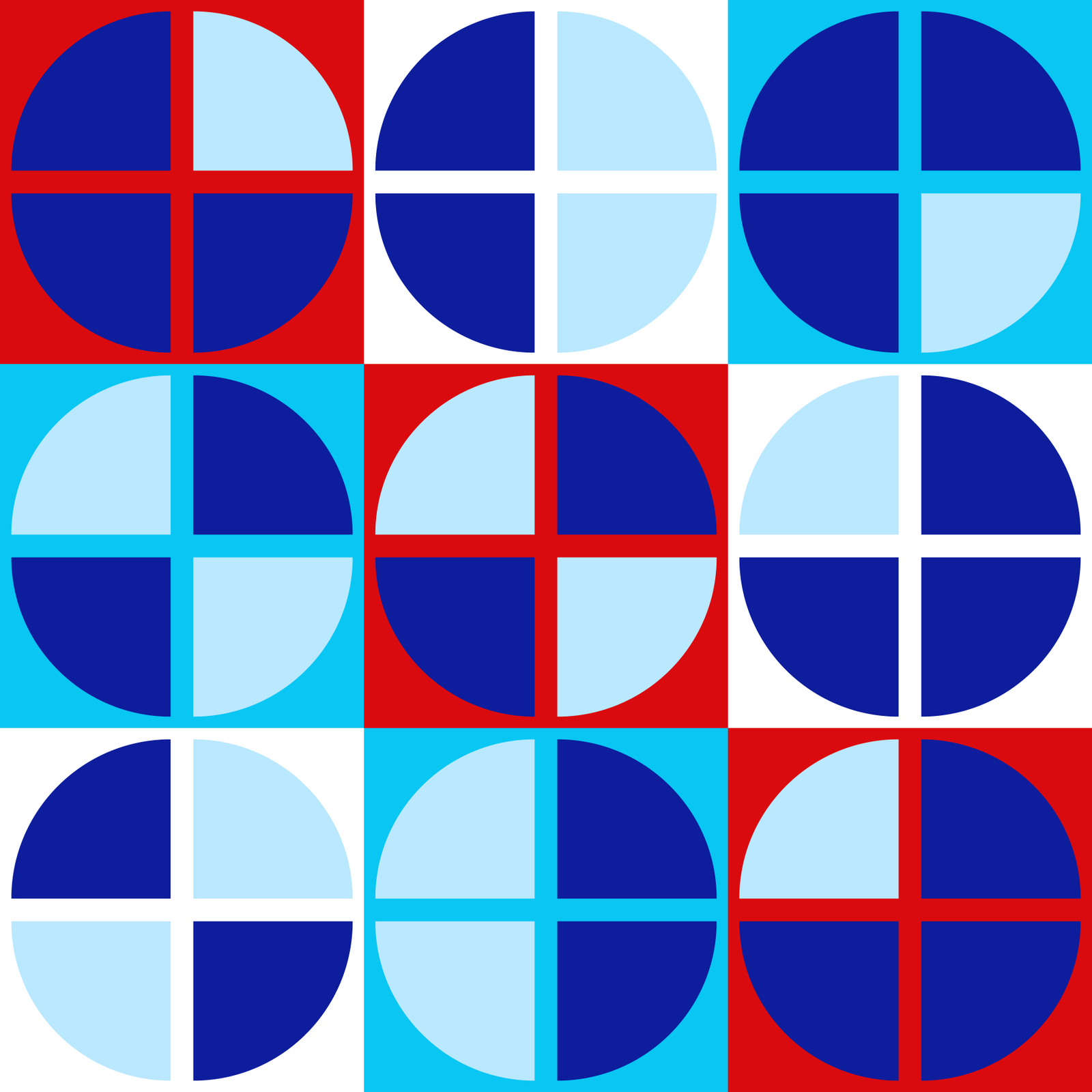 Geometric-Quarter-Circle-Tiles_electric-blue-baby-blue-lapis-vivid-red-white-6in-300dpi.png