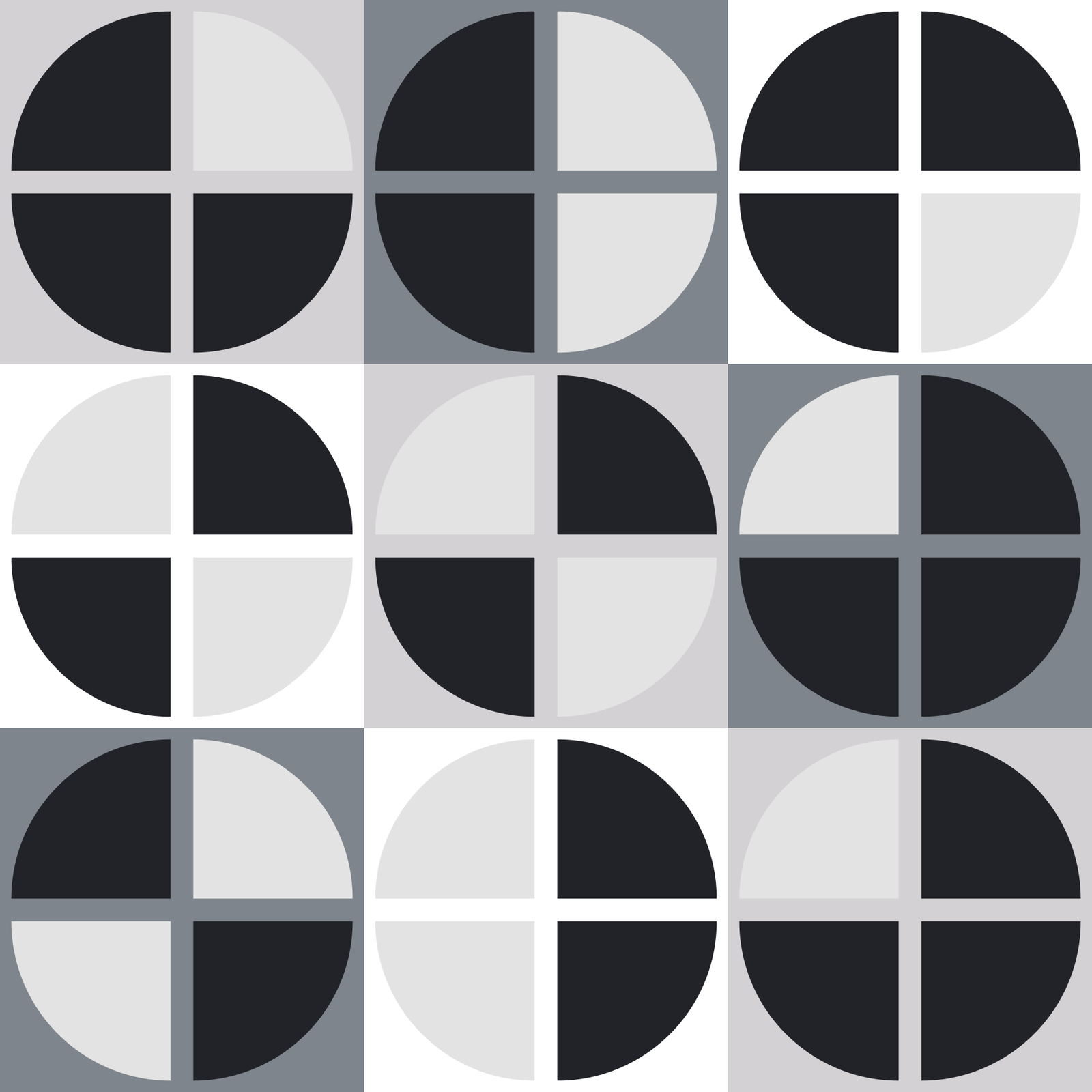 Geometric-Quarter-Circle-Tiles_slate-gray-charcoal-silver-feather-gray-white-6in-300dpi.png