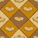 Pre-Order Groovy Diamond Checked Daisies