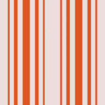 Pre-Order Halloween Classic Cabana Stripes Farmhouse Country Boho Ivory Orange Amber