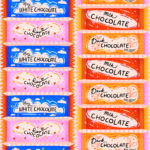 Pre-Order Charming Vintage Retro Style Chocolate Bars Ver A
