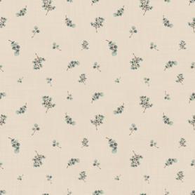 Pre-Order Delicate Watercolour Silver Dollar Eucalyptus Tossed In Soft Beige