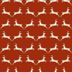Pre-Order Reindeer Reverie Ivory and Red