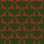 Pre-Order Reindeer Reverie Green and Red