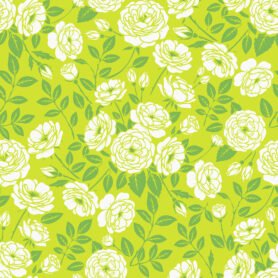 Pre-Order Romantic Wild Rose Cottagecore Chartreuse Green