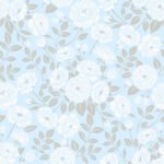 Pre-Order Romantic Wild Rose Cottagecore Pastel Blue and White