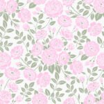 Pre-Order Romantic Wild Rose Cottagecore Soft Pink and Sage Green
