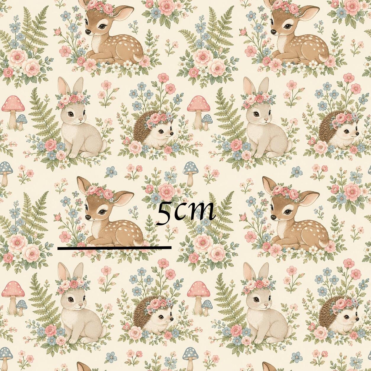 Shabby Forest Animals with A Story