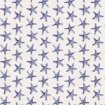 Pre-Order Small Starfish Coastal Retro Summer Blue White