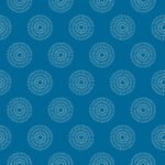 Pre-Order Concentric Circles Blue