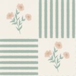 Pre-Order Wildflowers French Country Checker Muted Mint