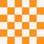 Pre-Order Maximalist Retro Checkerboard 1 Checks Off White Orange
