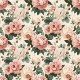 Pre-Order Grandmillennial Floral Dusty Pink 1 Medium