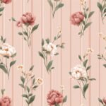 Pre-Order Grandmillennial Floral Dusty Pink 3 Large