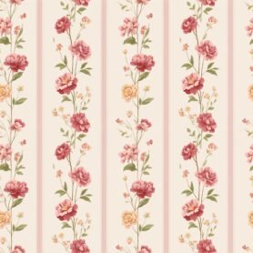 Pre-Order Grandmillennial Floral Dusty Pink 5 Medium