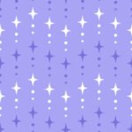 Pre-Order Twinkling Chevron In Purple and White