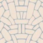 Pre-Order Coastal Macrame Mosaic in Sand and Misty Blue