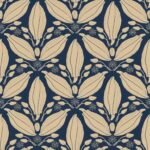 Pre-Order Geometric Cocoa Seamless Pattern Large Scale 1
