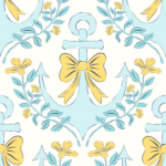 Pre-Order Anchor Bows Blue And Yellow