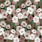 Pre-Order Blanket of Flowers Latte