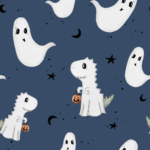 Pre-Order Boo-tastic Dino Ghost Blue