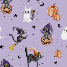 Pre-Order Boo-tastic Cats Lilac