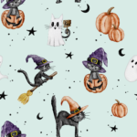 Pre-Order Boo-tastic Cats Mint