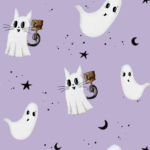 Pre-Order Boo-tastic Ghosts Lilac