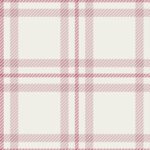 Pre-Order Timeless Classic Plaid Soft Pink and Cream White