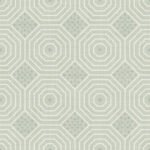 Pre-Order Modern Octagon Lines and Dotted Squares Sage Green