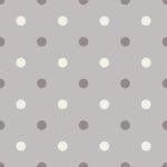 Pre-Order Classic Polka Dots Light Grey
