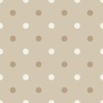 Pre-Order Classic Polka Dots Light Beige