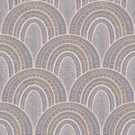 Pre-Order Boho Geometric Arch Rainbow Lilac Gray Medium